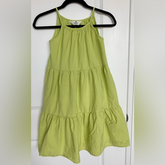 Tiered Light  Green Sundress - Picture 1 of 4